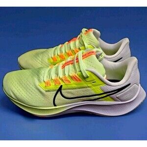 NIKE AIR PEGASUS NEON VOLT 38 Running Shoes Yellow/Whi Men Sz 9 EXC LN!